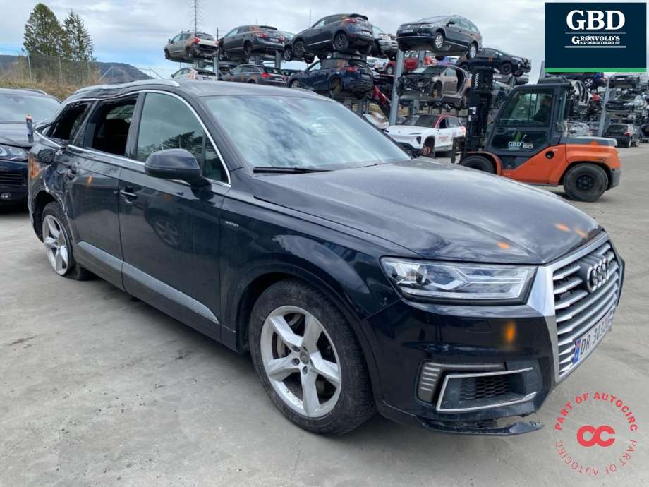Audi Q7, 2015->> (Type II)  delebil , Motorkode: CVZA, Girkassekode: SNE