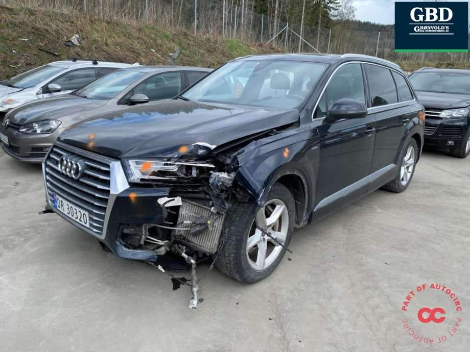 Audi Q7 2015-->> (Type II) , Motorkode: CVZA, Girkassekode: SNE