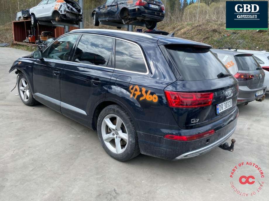 Audi Q7 2015-->> (Type II) , Motorkode: CVZA, Girkassekode: SNE