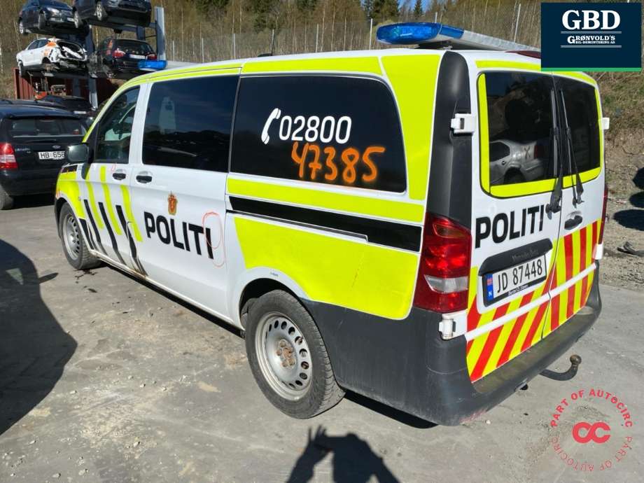 Mercedes Vito 2014-->> (W447) (W447), Motorkode: OM654.920, Girkassekode: A 447 270 10 01
