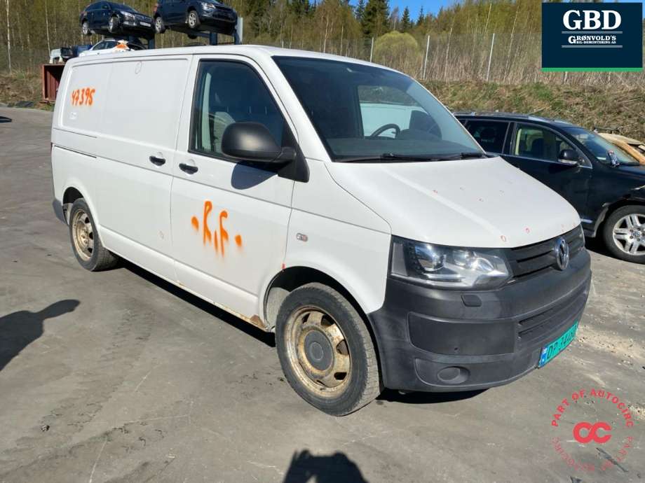 VW Transporter / Caravelle 2009-2015 (Fase 2) (T5) (T5), Motorkode: CFCA, Girkassekode: NZR