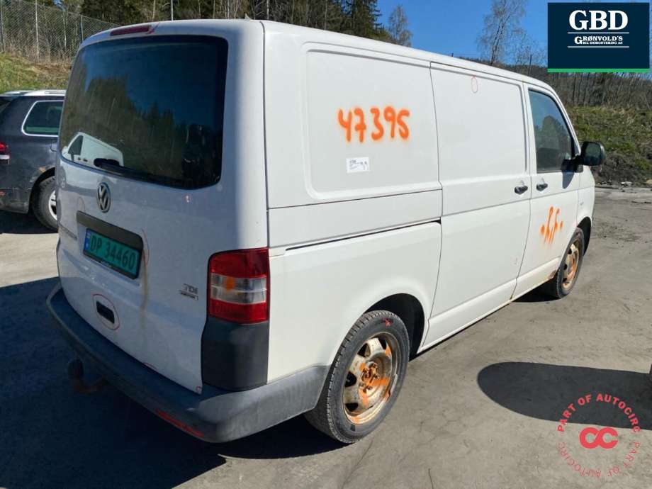 VW Transporter / Caravelle 2009-2015 (Fase 2) (T5) (T5), Motorkode: CFCA, Girkassekode: NZR