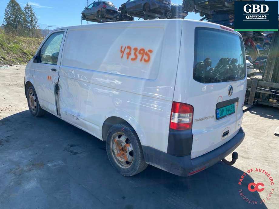 VW Transporter / Caravelle 2009-2015 (Fase 2) (T5) (T5), Motorkode: CFCA, Girkassekode: NZR