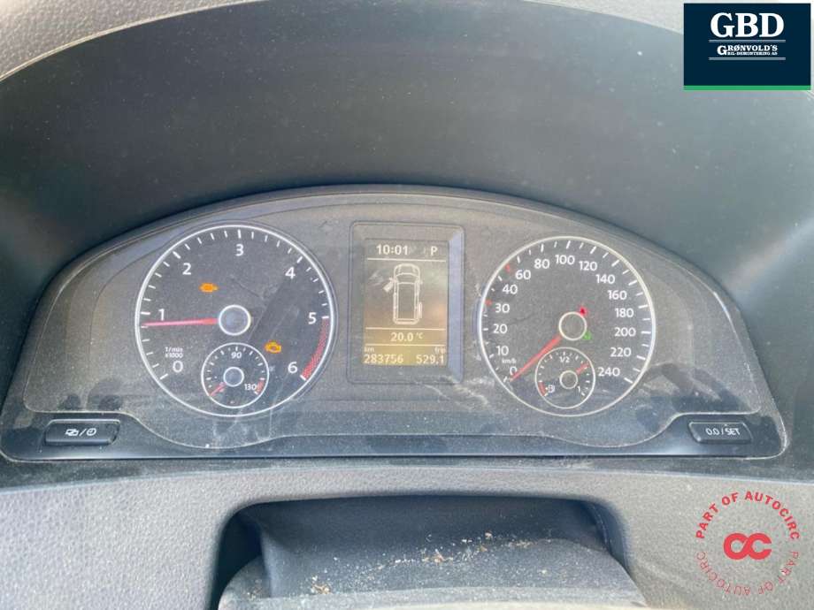 VW Transporter / Caravelle 2009-2015 (Fase 2) (T5) (T5), Motorkode: CFCA, Girkassekode: NZR