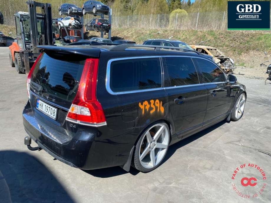 Volvo V70 2007-2013 (Type III, Fase 1) , Motorkode: D5204T3, Girkassekode: 36051015