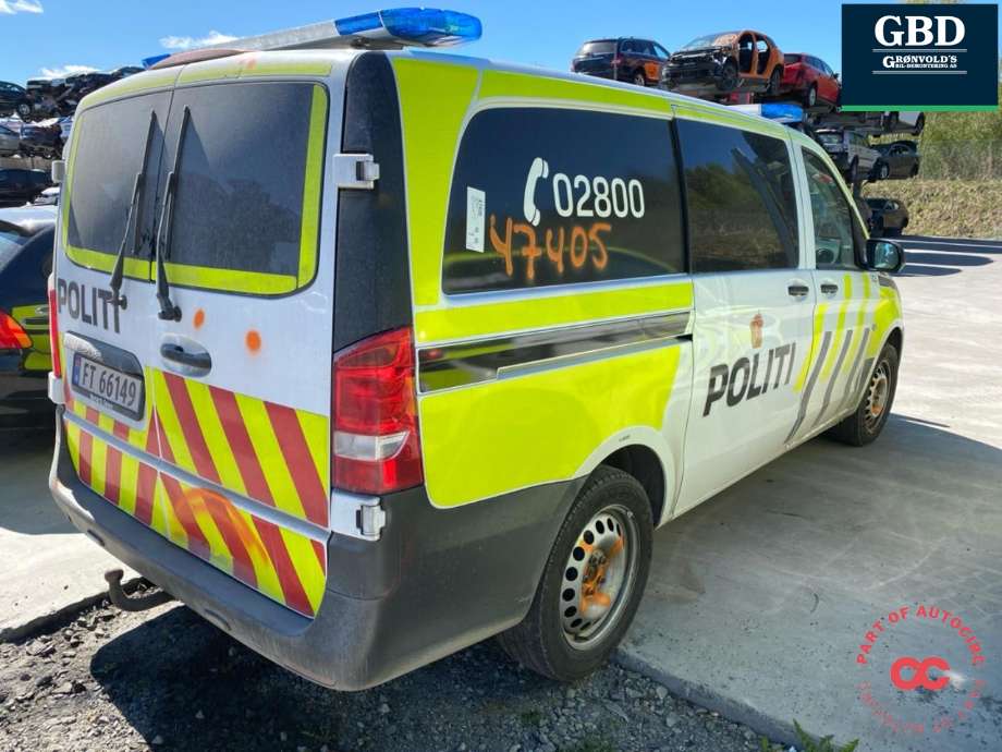 Mercedes Vito 2014-->> (W447) (W447), Motorkode: OM654.920, Girkassekode: A 447 270 10 01