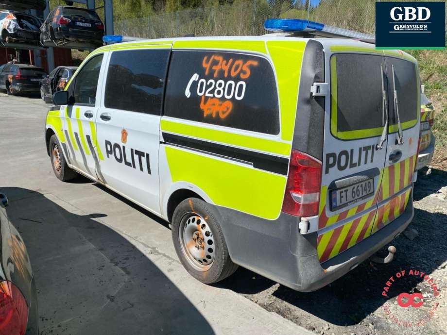 Mercedes Vito 2014-->> (W447) (W447), Motorkode: OM654.920, Girkassekode: A 447 270 10 01