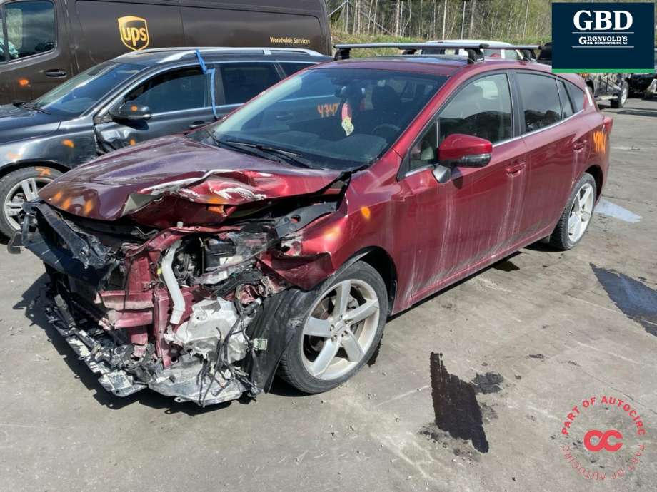 Subaru Impreza 2018-->> (Type V) , Motorkode: FB16, Girkassekode: 31000AJ910