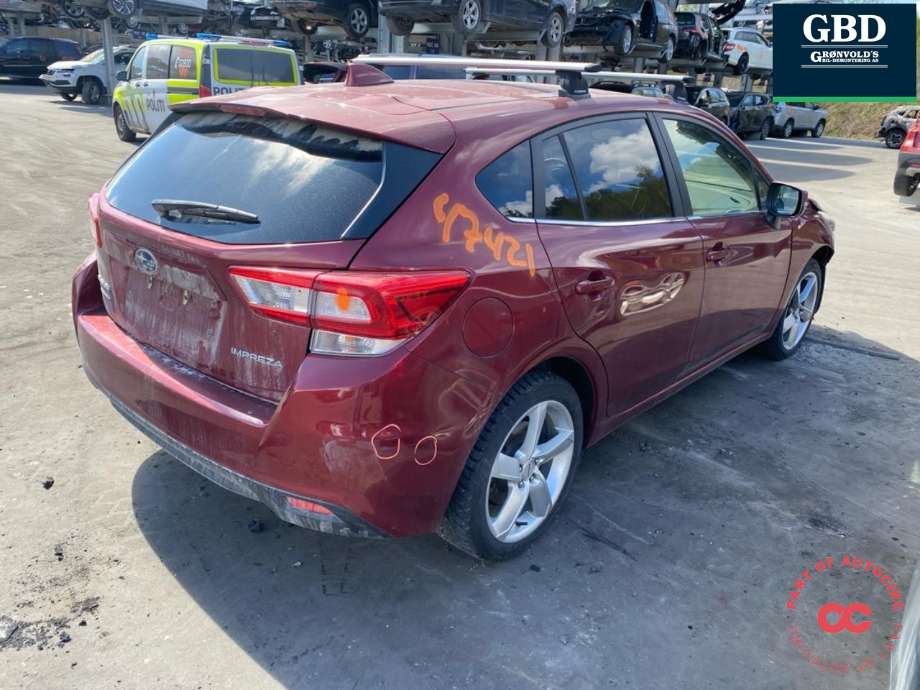 Subaru Impreza 2018-->> (Type V) , Motorkode: FB16, Girkassekode: 31000AJ910