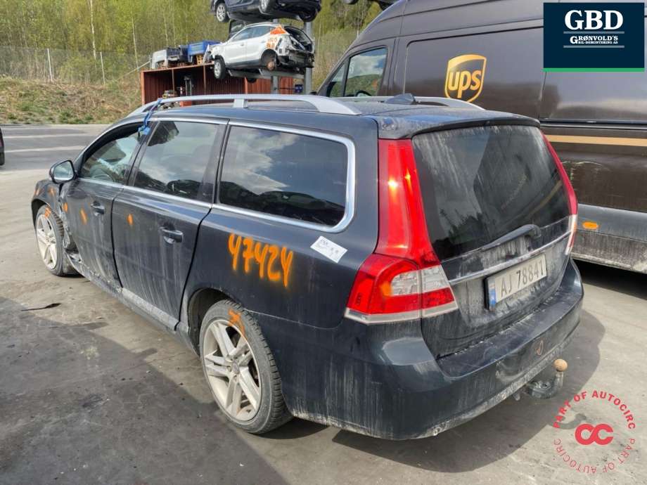 Volvo V70 2007-2013 (Type III, Fase 1) , Motorkode: D4162T, Girkassekode: 36051151