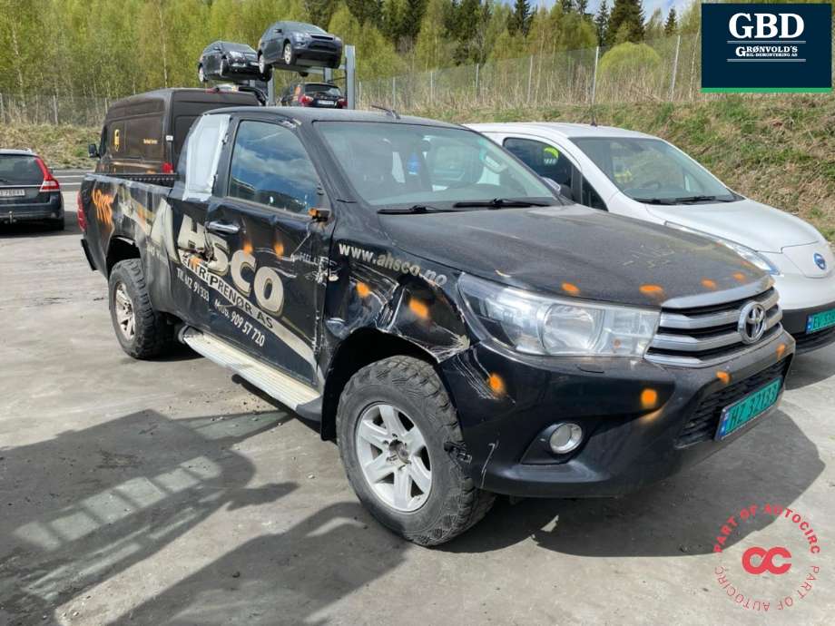 Toyota Hilux 2016-2020 , Motorkode: 2GD-FTV, Girkassekode: 330300KD80