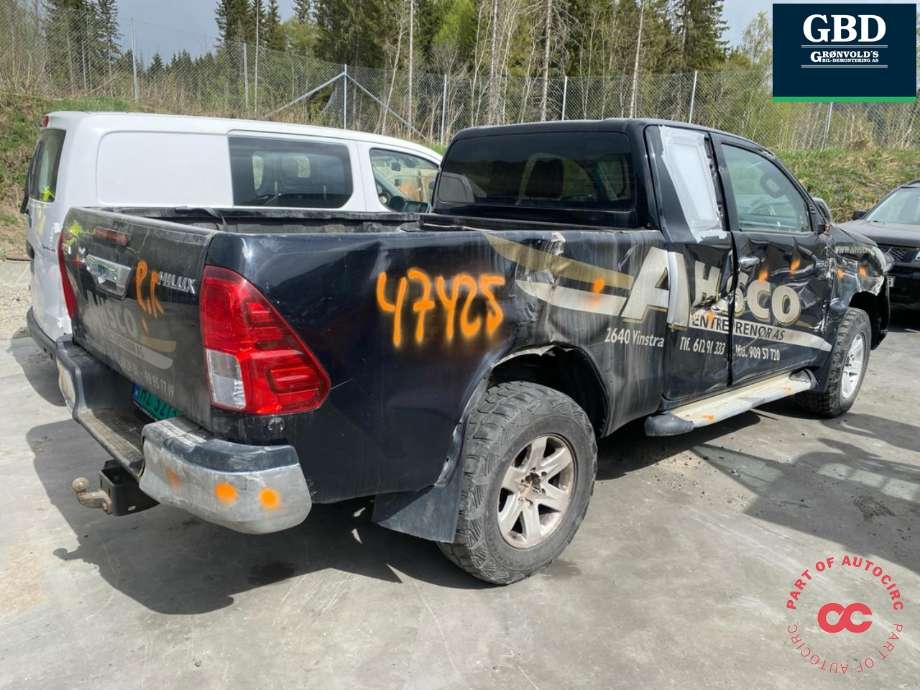 Toyota Hilux 2016-2020 , Motorkode: 2GD-FTV, Girkassekode: 330300KD80