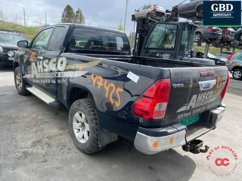 Toyota Hilux 2016-2020 , Motorkode: 2GD-FTV, Girkassekode: 330300KD80
