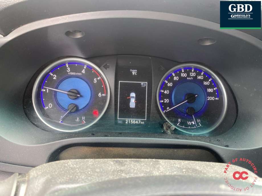 Toyota Hilux 2016-2020 , Motorkode: 2GD-FTV, Girkassekode: 330300KD80