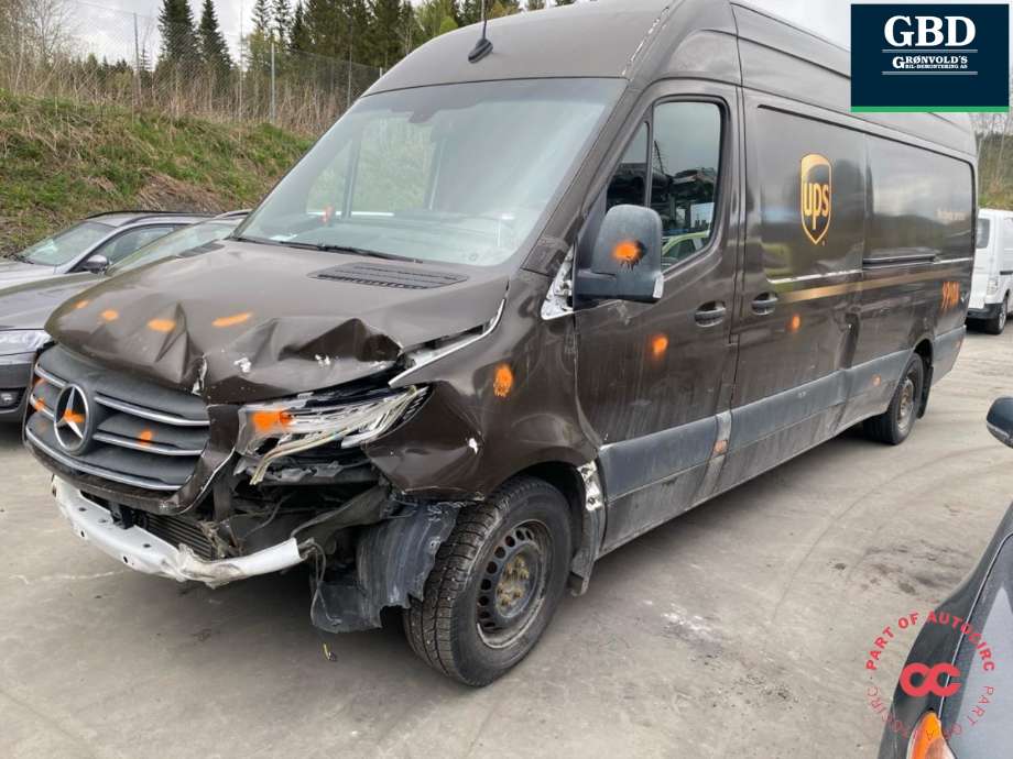 Mercedes Sprinter 2018-->> (907/910) (907/910), Motorkode: OM651.958, Girkassekode: A 907 270 03 00