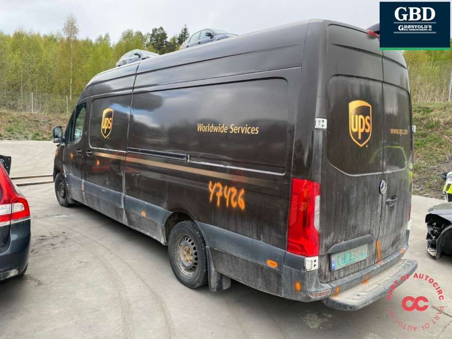 Mercedes Sprinter 2018-->> (907/910) (907/910), Motorkode: OM651.958, Girkassekode: A 907 270 03 00