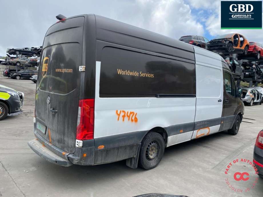 Mercedes Sprinter 2018-->> (907/910) (907/910), Motorkode: OM651.958, Girkassekode: A 907 270 03 00