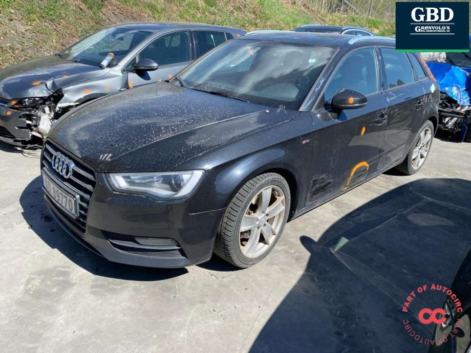 Audi A3 2012-2016 (Type III, Fase 1) , Motorkode: CXSA, Girkassekode: PYT