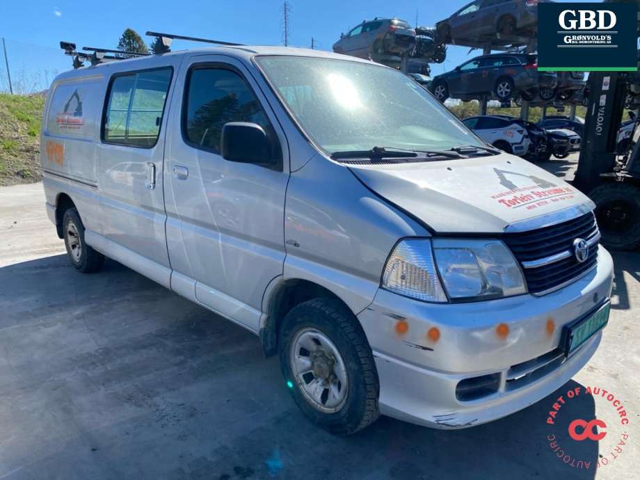 Toyota Hiace, 2007-2012 (Fase 3)  delebil , Motorkode: 2KD-FTV, Girkassekode: 3303026A61