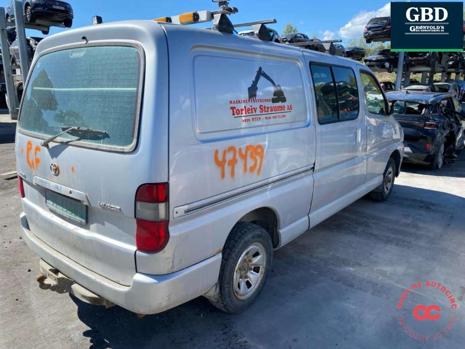 Toyota Hiace 2007-2012 (Fase 3) , Motorkode: 2KD-FTV, Girkassekode: 3303026A61