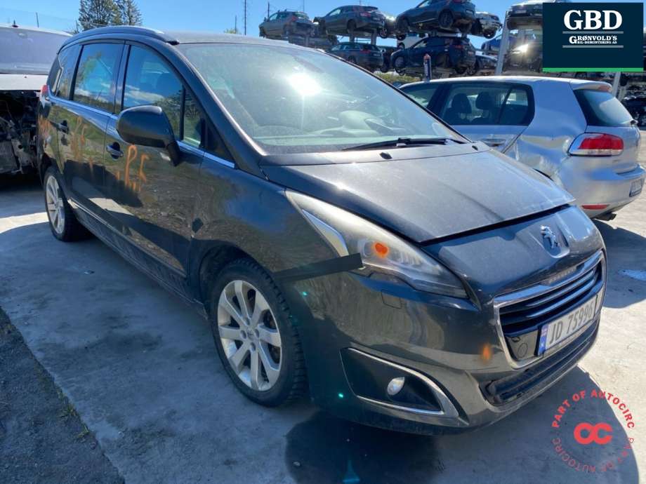 Peugeot 5008, 2010-2017 (Type I)  delebil , Motorkode: BHZ, Girkassekode: 98 106 762 80