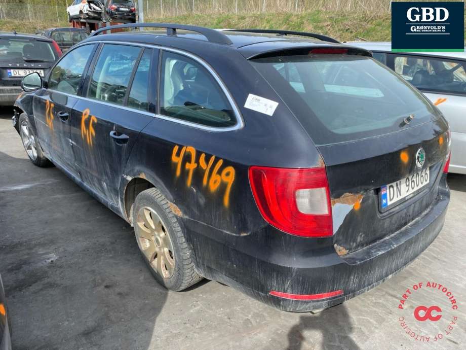 Škoda Superb 2008-2015 (Type II) delebil , Motorkode: CAYC, Girkassekode: MDM