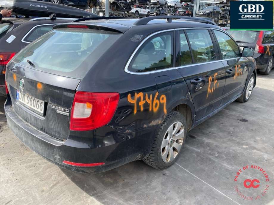 Škoda Superb 2008-2015 (Type II) delebil , Motorkode: CAYC, Girkassekode: MDM