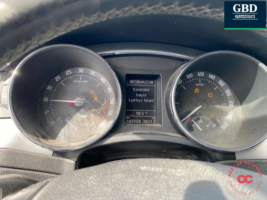 Škoda Superb 2008-2015 (Type II) delebil , Motorkode: CAYC, Girkassekode: MDM