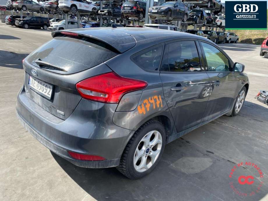 Ford Focus 2014-2018 (Type III, Fase 2) , Motorkode: M2DC, Girkassekode: 2038360