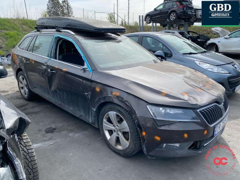 Škoda Superb 2015-->> (Type III) , Motorkode: DFEA, Girkassekode: QGN