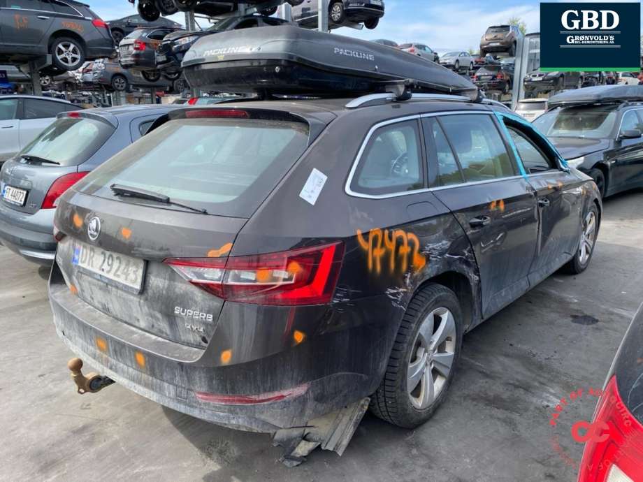 Škoda Superb 2015-->> (Type III) , Motorkode: DFEA, Girkassekode: QGN