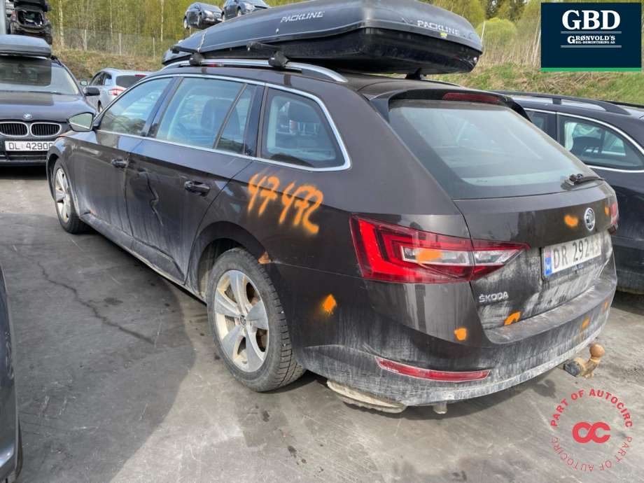Škoda Superb 2015-->> (Type III) , Motorkode: DFEA, Girkassekode: QGN