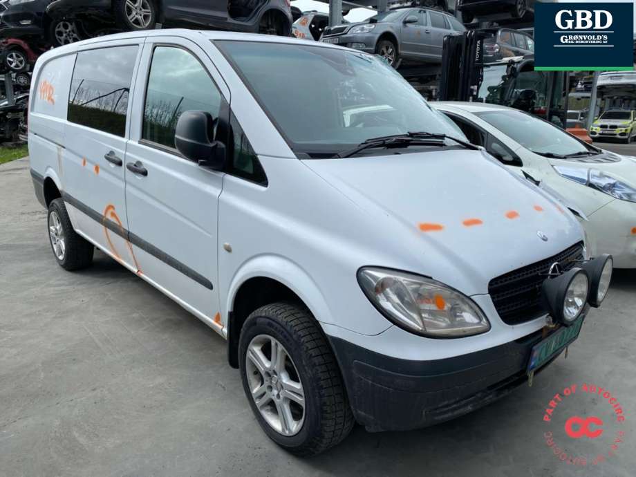 Mercedes Vito/Viano, 2004-2010 (W639, Fase 1) (W639) delebil , Motorkode: OM646.982, Girkassekode: A 639 270 11 00