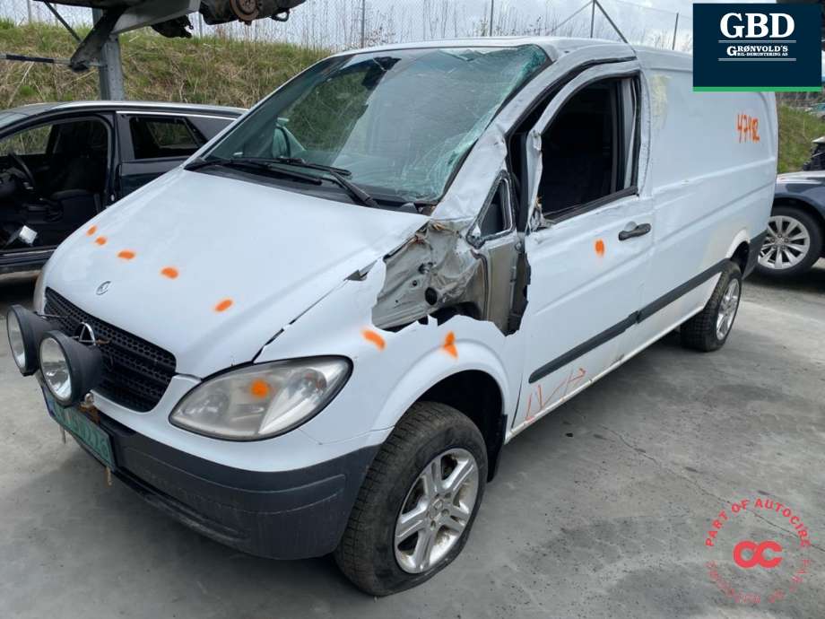 Mercedes Vito/Viano 2004-2010 (Fase 1) (W639) delebil , Motorkode: OM646.982, Girkassekode: A 639 270 11 00