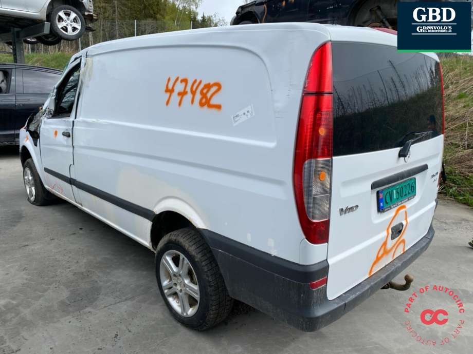 Mercedes Vito/Viano 2004-2010 (Fase 1) (W639) delebil , Motorkode: OM646.982, Girkassekode: A 639 270 11 00