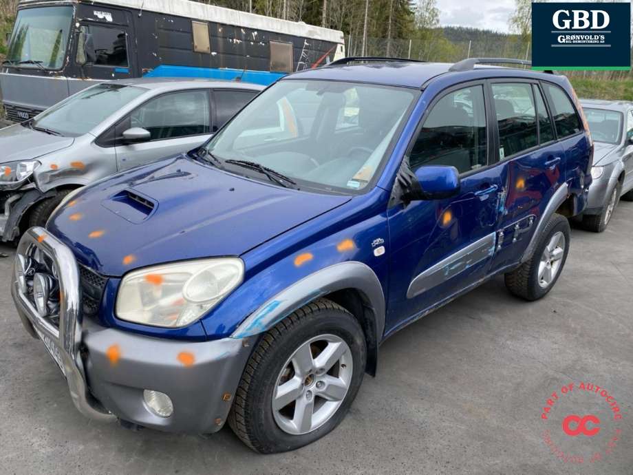 Toyota RAV4 2000-2006 (Type II) , Motorkode: 1CD-FTV, Girkassekode: 3030042120