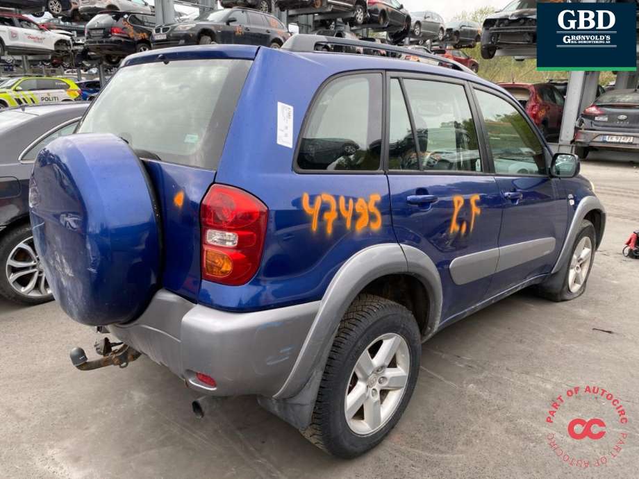 Toyota RAV4 2000-2006 (Type II) , Motorkode: 1CD-FTV, Girkassekode: 3030042120