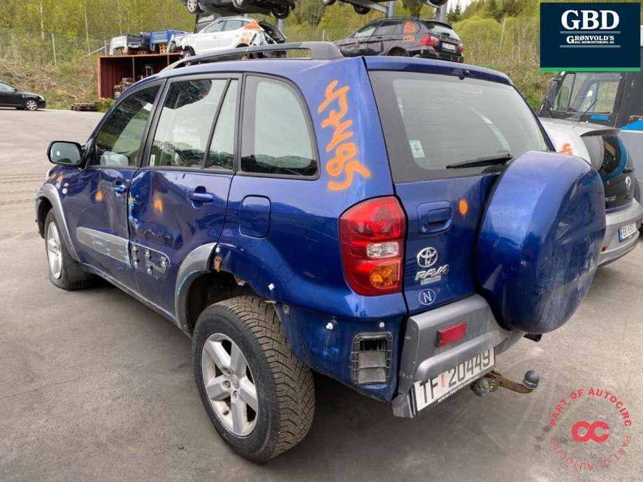 Toyota RAV4 2000-2006 (Type II) , Motorkode: 1CD-FTV, Girkassekode: 3030042120