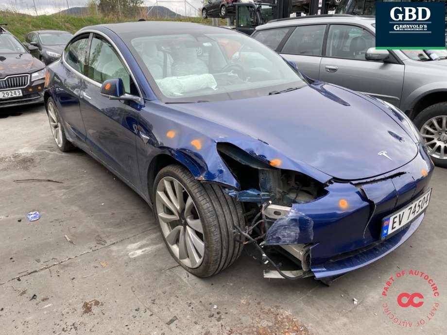 Tesla Model 3 2018-2023 (Fase 1) , Motorkode: 3D3|3D5, Girkassekode: 