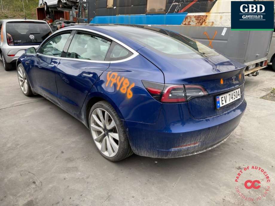 Tesla Model 3 2018-2023 (Fase 1) , Motorkode: 3D3|3D5, Girkassekode: 