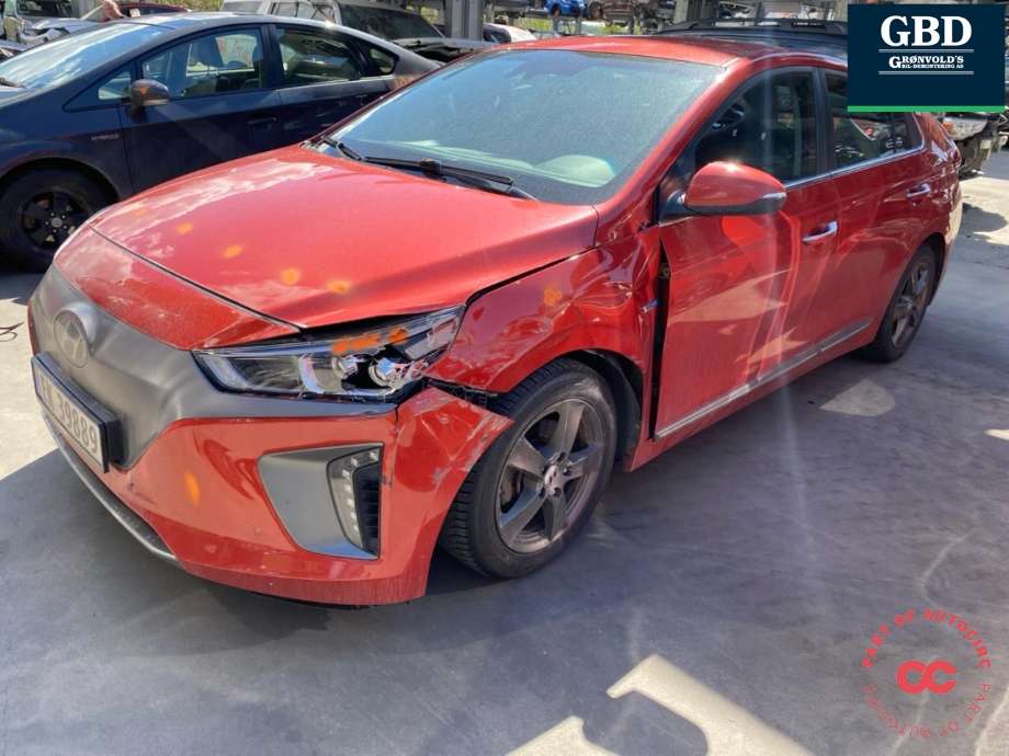 Hyundai Ioniq Electric, 2016-2019 (Fase 1)  delebil , Motorkode: EM09, Girkassekode: 4450018AA0