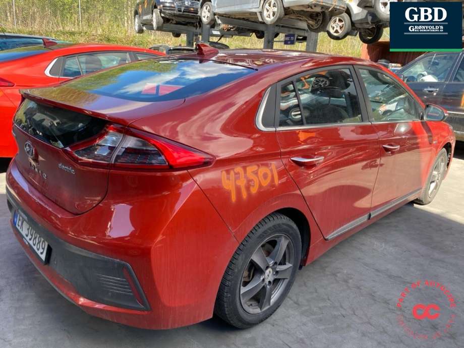 Hyundai Ioniq Electric 2016-2019 (Fase 1) , Motorkode: EM09, Girkassekode: 4450018AA0