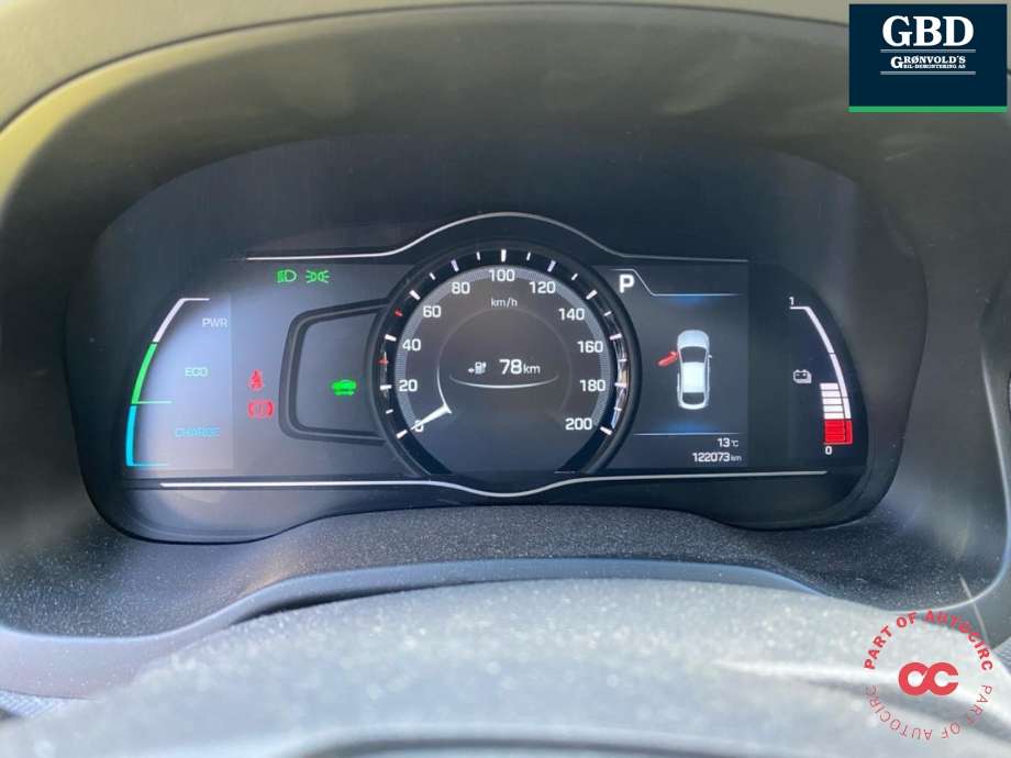 Hyundai Ioniq Electric 2016-2019 (Fase 1) , Motorkode: EM09, Girkassekode: 