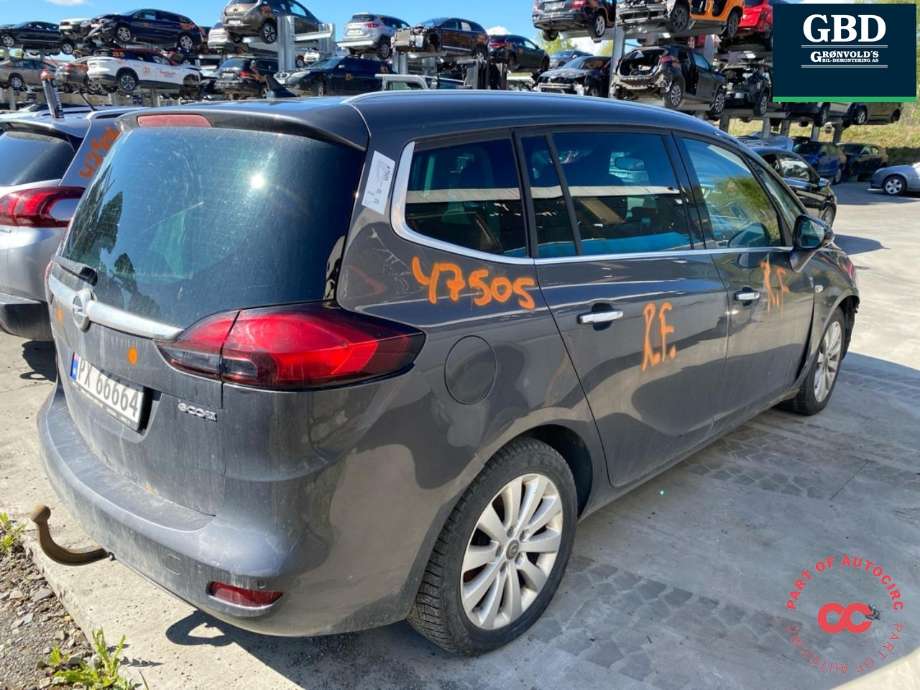 Opel Zafira Tourer 2012-2018 , Motorkode: A14NET, Girkassekode: 95519472