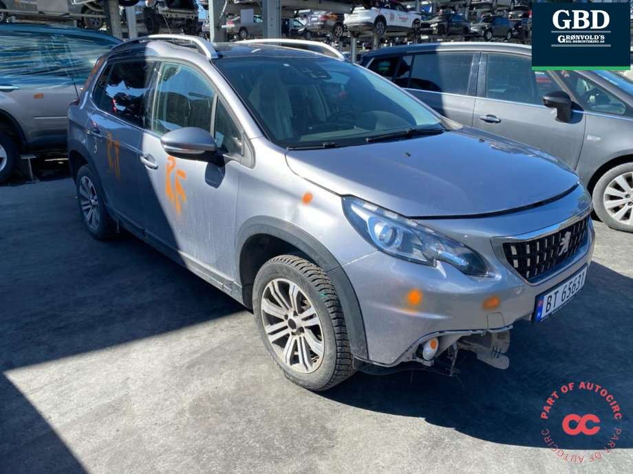 Peugeot 2008 2013-2019 (Type I) , Motorkode: HNZ, Girkassekode: 98 074 187 80