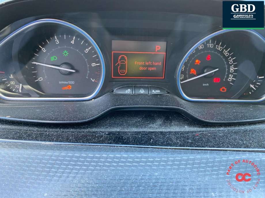Peugeot 2008 2013-2019 (Type I) , Motorkode: HNZ, Girkassekode: 98 074 187 80