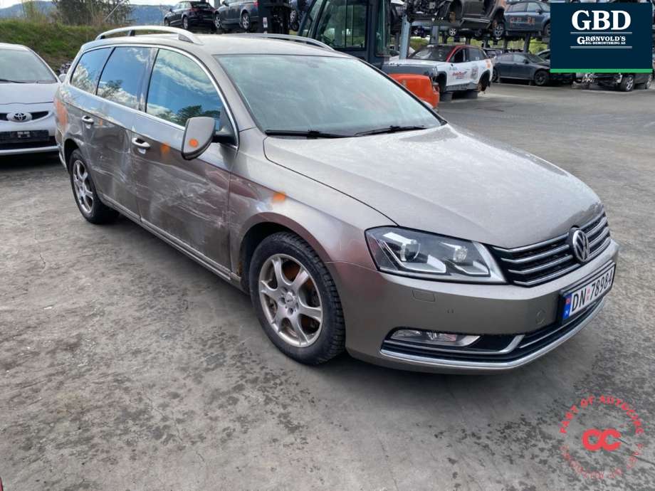 VW Passat 2011-2015 (B7) (B7), Motorkode: CFFB, Girkassekode: NLP