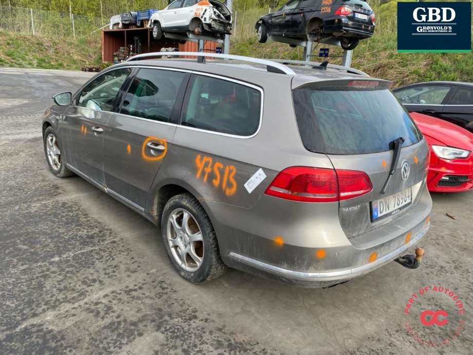 VW Passat 2011-2015 (B7) (B7), Motorkode: CFFB, Girkassekode: NLP