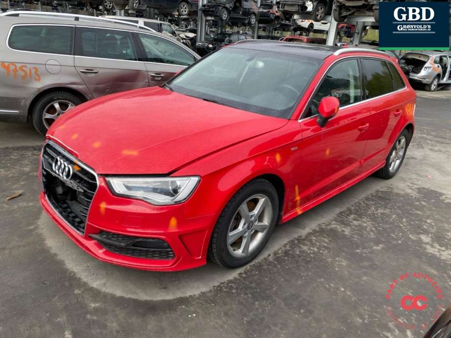 Audi A3, 2012-2016 (Type III, Fase 1)  delebil , Motorkode: CJZA, Girkassekode: PYT