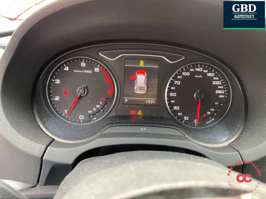 Audi A3 2012-2016 (Type III, Fase 1) , Motorkode: CJZA, Girkassekode: PYT